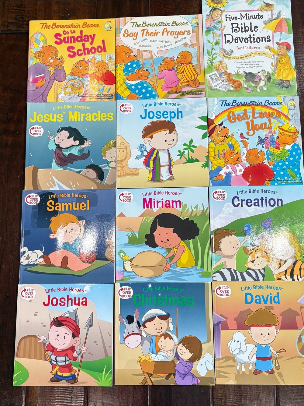 Children's Christian Picture Books Berenstain Bears Creation Noah Martha Lot 11